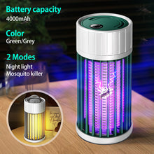 Load image into Gallery viewer, Eummy Portable Electric Bug Zapper Safe Non-toxic Mosquito Killer with Night Light USB Mosquito Fly Trap Repellent Lamp Protection Area Up to 400 Square Feet for Home
