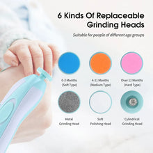 Load image into Gallery viewer, Electric Baby Nail Trimmer