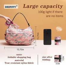 Load image into Gallery viewer, Polyester Printed Foldable Shopping Bag Polyester Roll up Bag