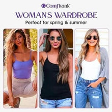 Load image into Gallery viewer, Cami Bra – Women’s Camisole With Built In Padded Bra Vest 💕🎁