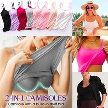 Load image into Gallery viewer, Cami Bra – Women’s Camisole With Built In Padded Bra Vest 💕🎁