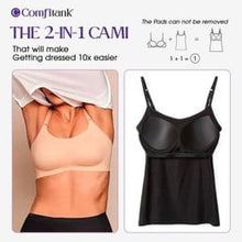 Load image into Gallery viewer, Cami Bra – Women’s Camisole With Built In Padded Bra Vest 💕🎁