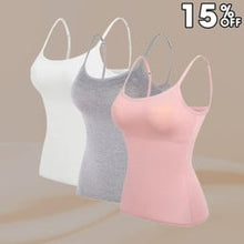 Load image into Gallery viewer, Cami Bra – Women’s Camisole With Built In Padded Bra Vest 💕🎁