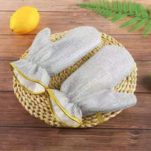 Load image into Gallery viewer, WATERPROOF STEEL WIRE CLEANING GLOVES DISHWASHING DURABLE THICKENED WASHING GLOVE INSULATION KITCHEN GLOVES HOUSEHOLD