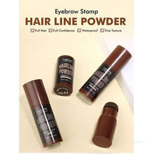 Load image into Gallery viewer, 2 in 1 Hairline &amp; Eyebrow Powder Waterproof Hairline Shadow Powder