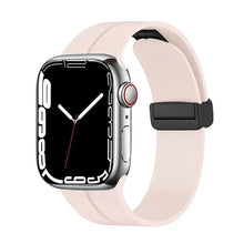 Load image into Gallery viewer, Silicone Magnetic Folding Band For Apple Watch