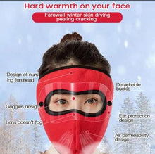 Load image into Gallery viewer, Thickened Warmth Mask Winter Riding Motorcycle