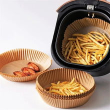 Load image into Gallery viewer, Premium Quality Air Fryer Disposable Baking Papers/Round Parchment Liners