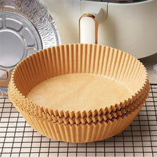 Load image into Gallery viewer, Premium Quality Air Fryer Disposable Baking Papers/Round Parchment Liners