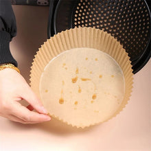 Load image into Gallery viewer, Premium Quality Air Fryer Disposable Baking Papers/Round Parchment Liners