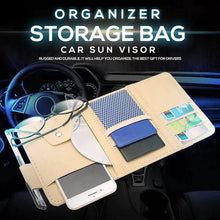 Load image into Gallery viewer, Car Sun Visor Organizer
