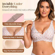 Load image into Gallery viewer, 💗LAST DAY SALE 50% OFF⚡50K+ SOLD💕 Jelly Wireless Womens Comfortable Wireless Bras Push Up Bralettes Seamless Tshirts Bras Deep V Everyday Bras
