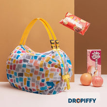 Load image into Gallery viewer, Polyester Printed Foldable Shopping Bag Polyester Roll up Bag