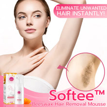 Load image into Gallery viewer, Softee™ Beeswax Hair Removal Mousse