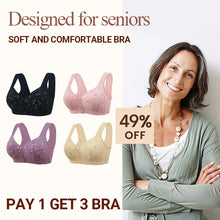 Load image into Gallery viewer, BUY 1 GET 2 FREE🔥 Comfortable &amp; Convenient Front Button Bra