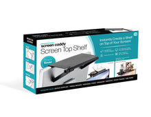 Load image into Gallery viewer, Screen Top Shelf Screen Rack Adjustable (Black)