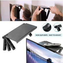 Load image into Gallery viewer, Screen Top Shelf Screen Rack Adjustable (Black)
