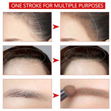 Load image into Gallery viewer, 2 in 1 Hairline &amp; Eyebrow Powder Waterproof Hairline Shadow Powder