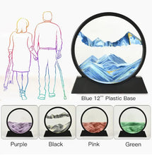 Load image into Gallery viewer, WEPRO™ 3D MOVING SAND ART PICTURE SANDSCAPE IN MOTION DISPLAY FLOWING SAND FRAME FOR DECORR