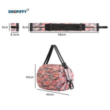 Load image into Gallery viewer, Polyester Printed Foldable Shopping Bag Polyester Roll up Bag