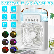 Load image into Gallery viewer, AIR CONDITIONER WATER FAN USB DESK WITH 3 SPRAYS