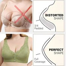 Load image into Gallery viewer, ✨LAST DAY SALE 49% 🔥🔥🔥– Plus Size Zero Feel Lace Full Coverage Front Closure Bra
