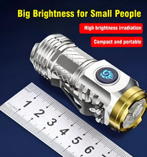 Load image into Gallery viewer, German Three-eyed Monster Mini Flash Super Power Flashlight