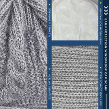 Load image into Gallery viewer, Integrated Ear Protection Windproof Cap Scarf