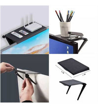 Load image into Gallery viewer, Screen Top Shelf Screen Rack Adjustable (Black)