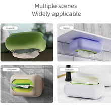 Load image into Gallery viewer, Silicone Suction Tissue BoX Random Colour ( Buy 1 get 1  free )