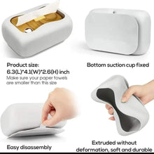 Load image into Gallery viewer, Silicone Suction Tissue BoX Random Colour ( Buy 1 get 1  free )