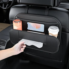 Load image into Gallery viewer, Leather Multifunctional Car Backseat Organizer