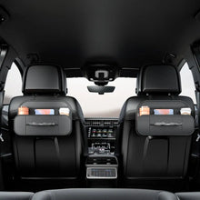 Load image into Gallery viewer, Leather Multifunctional Car Backseat Organizer
