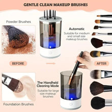Load image into Gallery viewer, Portable Electric Makeup Brush Cleaner – Fast USB-Powered Hygienic Cleaning Adjustable Collar
