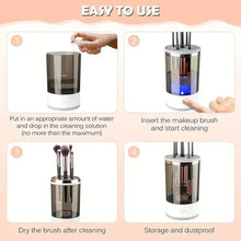Load image into Gallery viewer, Portable Electric Makeup Brush Cleaner – Fast USB-Powered Hygienic Cleaning Adjustable Collar