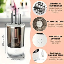 Load image into Gallery viewer, Portable Electric Makeup Brush Cleaner – Fast USB-Powered Hygienic Cleaning Adjustable Collar