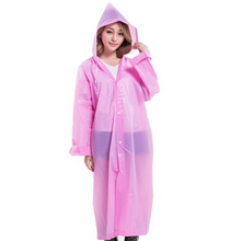 Load image into Gallery viewer, Adult Unisex Raincoat Waterproof Hooded Jacket