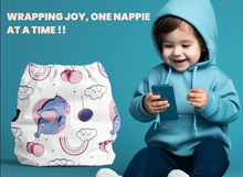 Load image into Gallery viewer, WASHABLE BABY DIAPERS
