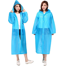 Load image into Gallery viewer, Adult Unisex Raincoat Waterproof Hooded Jacket