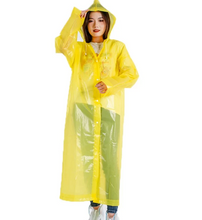 Load image into Gallery viewer, Adult Unisex Raincoat Waterproof Hooded Jacket