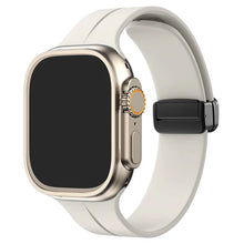 Load image into Gallery viewer, Silicone Magnetic Folding Band For Apple Watch