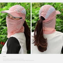 Load image into Gallery viewer, Summer Cap with Detachable Mask