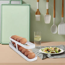 Load image into Gallery viewer, Automatic Rolling Egg Holder Rack Storage Box