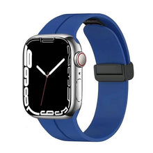 Load image into Gallery viewer, Silicone Magnetic Folding Band For Apple Watch