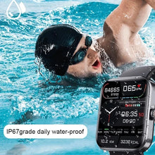 Load image into Gallery viewer, [All day monitoring of heart rate and blood pressure] Bluetooth fashion smartwatch