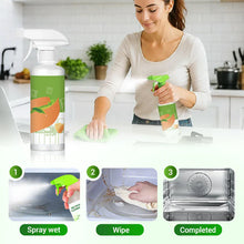 Load image into Gallery viewer, Kitchen grease foam cleaner spray for heavy oil stains on grills and ovens