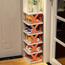 Load image into Gallery viewer, X-Shaped 5 Layers Multipurpose Shoe Rack