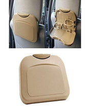Load image into Gallery viewer, Portable Car Travel Dining Tray Organizer Beige Color