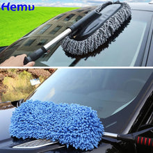 Load image into Gallery viewer, Car Wash Brush, Antistatic Car Wax Brush, for removing dust cloths from the car, removable telescopic handle, car brush