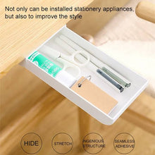 Load image into Gallery viewer, Under Desk Drawer Organizer Storage